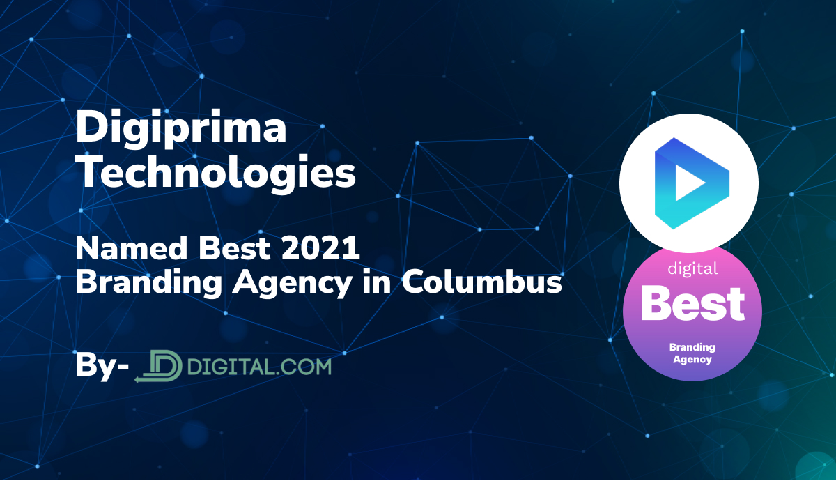 Digiprima Technologies Named Best Branding Agency in Columbus by Digital.com