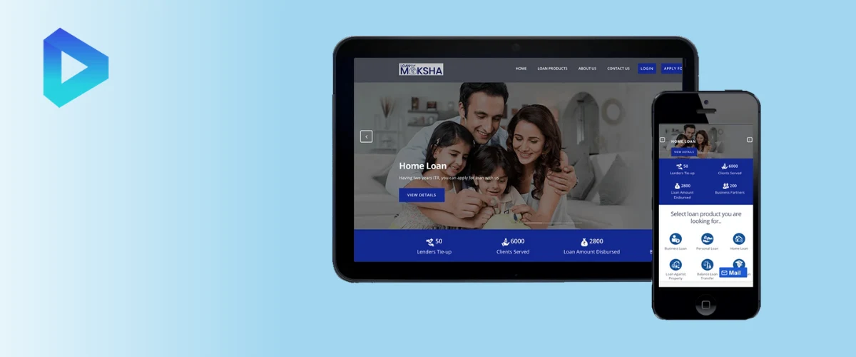 Loan Lending App Development for Loan Moksha- Case Study Banner