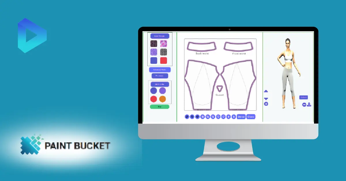 3D Clothes Design Software | Build Fashion Design App | Three.js / Fabric.js Banner